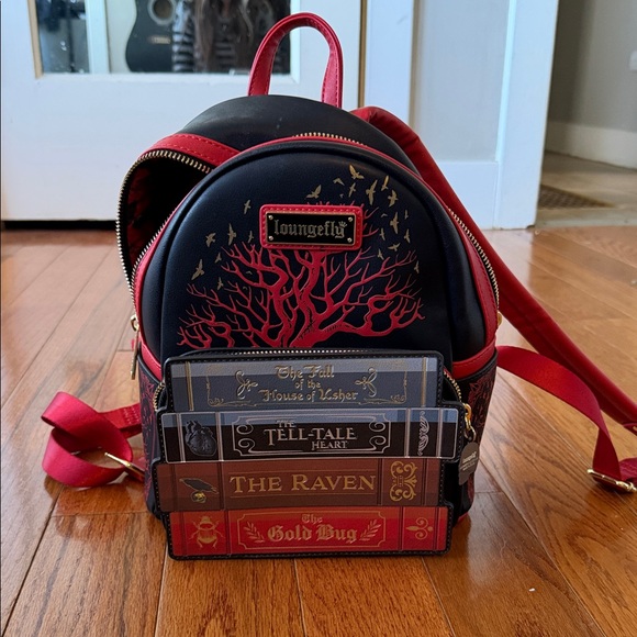 Loungefly Handbags - Loungefly Edgar Allan Poe bag